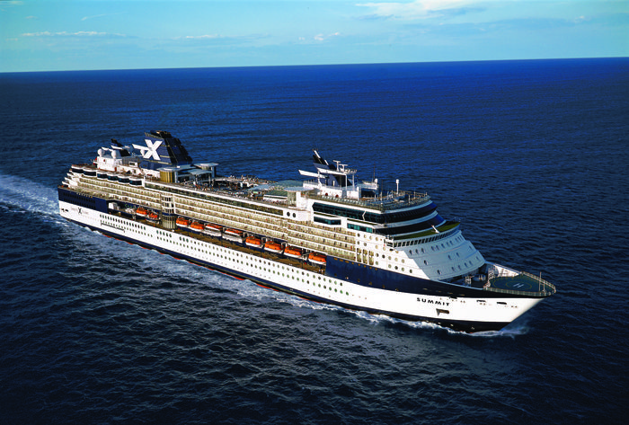 A photo of the Celebrity Summit cruise ship